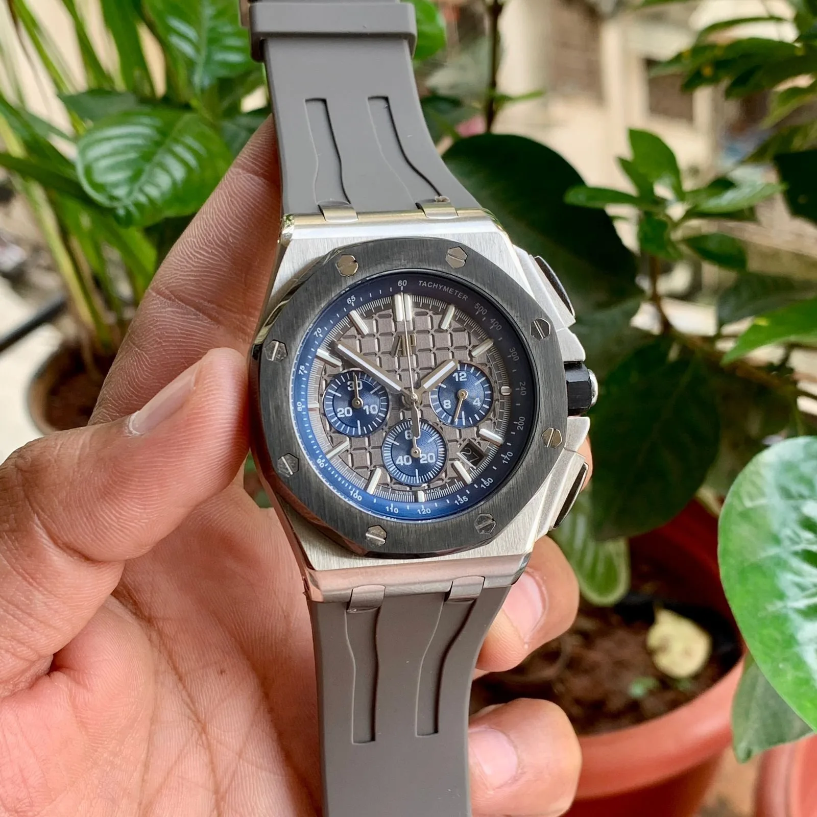 Audemars Piguet Offshore Chronograph Rosegold Blue