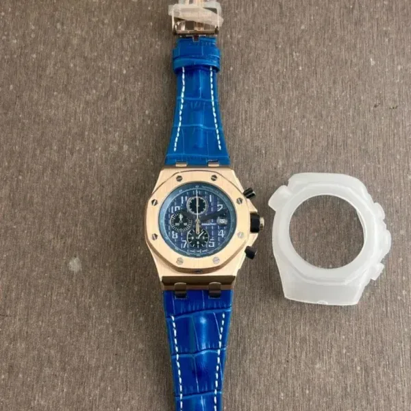 Audemars Piguet Royal Oak Chronograph Blue Chroco Strap