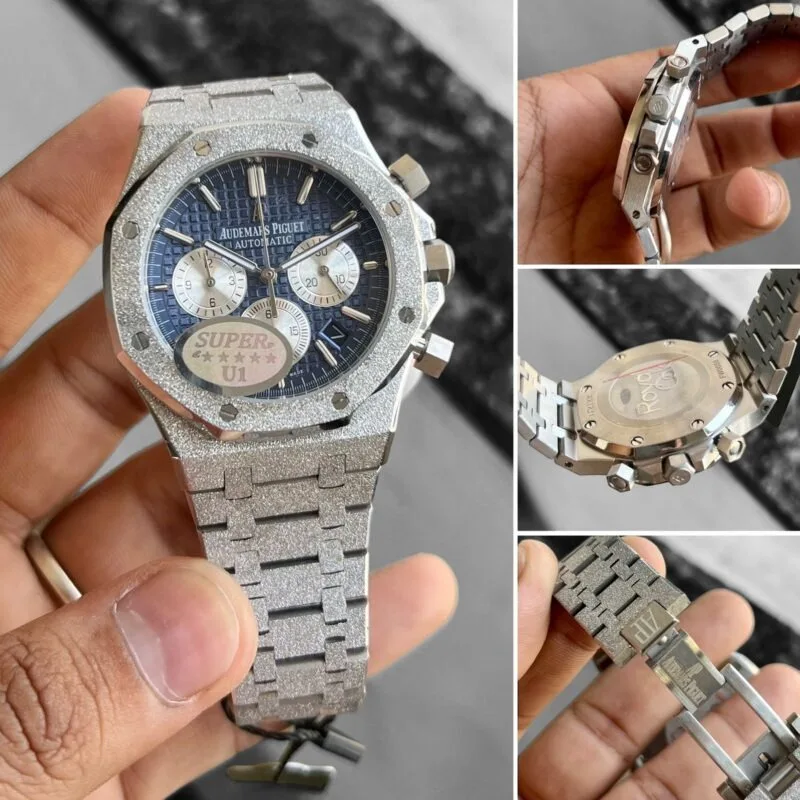 Audemars Piguet Royal Oak Chronograph Ultra Smoky Blue Dial