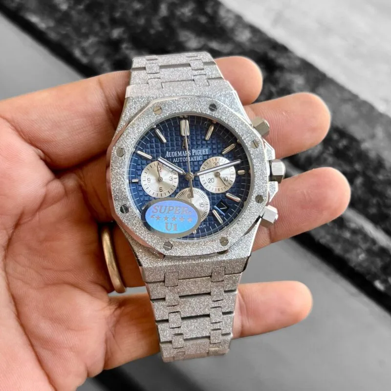 Audemars Piguet Royal Oak Chronograph Ultra Smoky Blue Dial