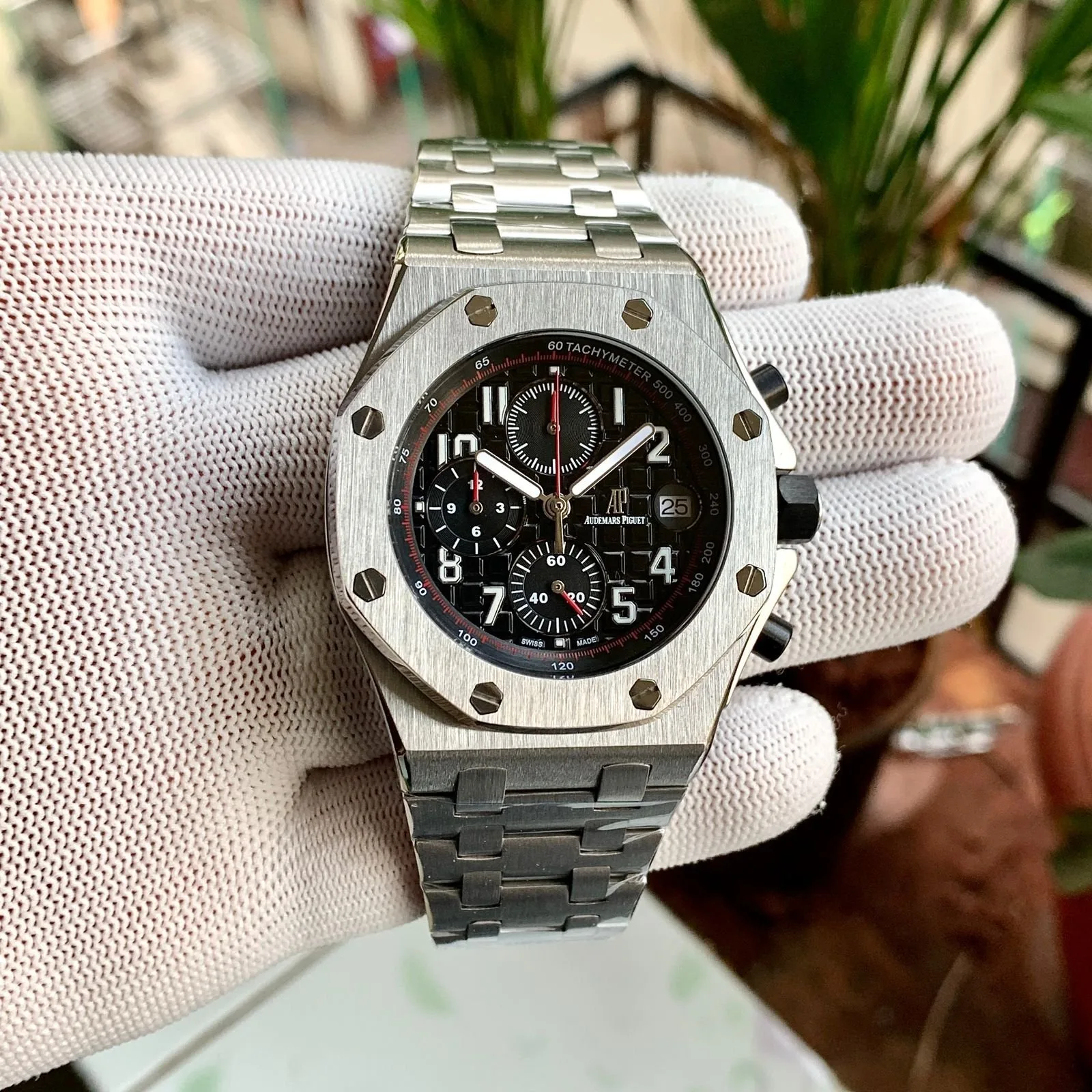 Audemars Piguet Royal Oak Offshore Chrono Rosegold Black