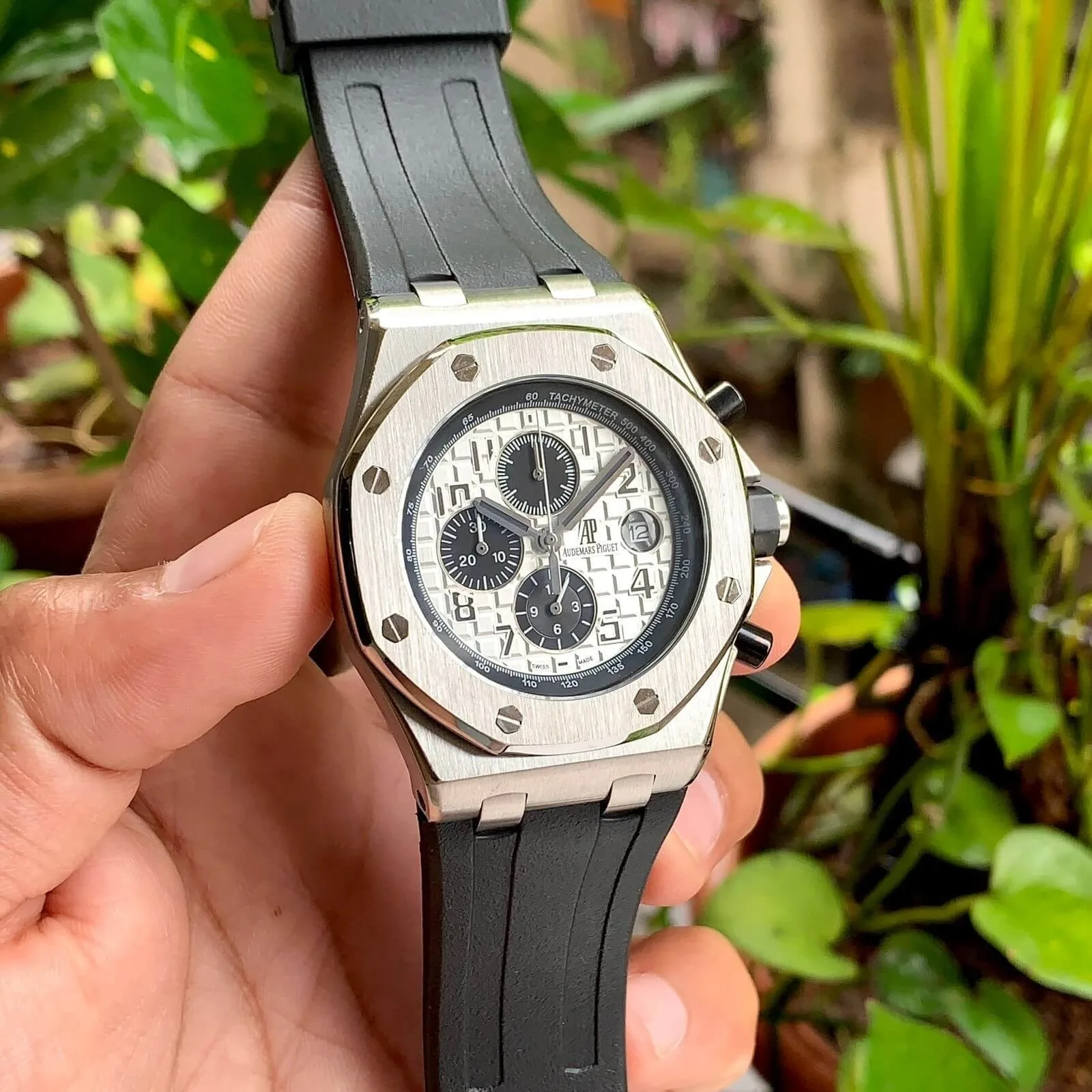 Audemars Piguet Royal Oak Offshore Chrono Silver