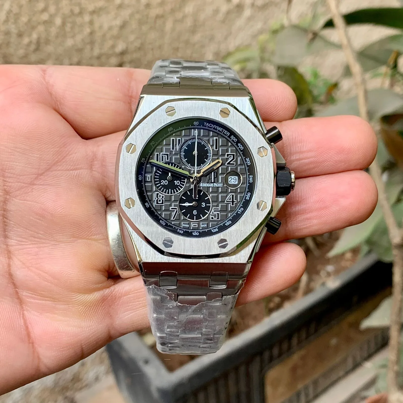 Audemars Piguet Royal Oak Offshore Chronograph Black Dial Quartz