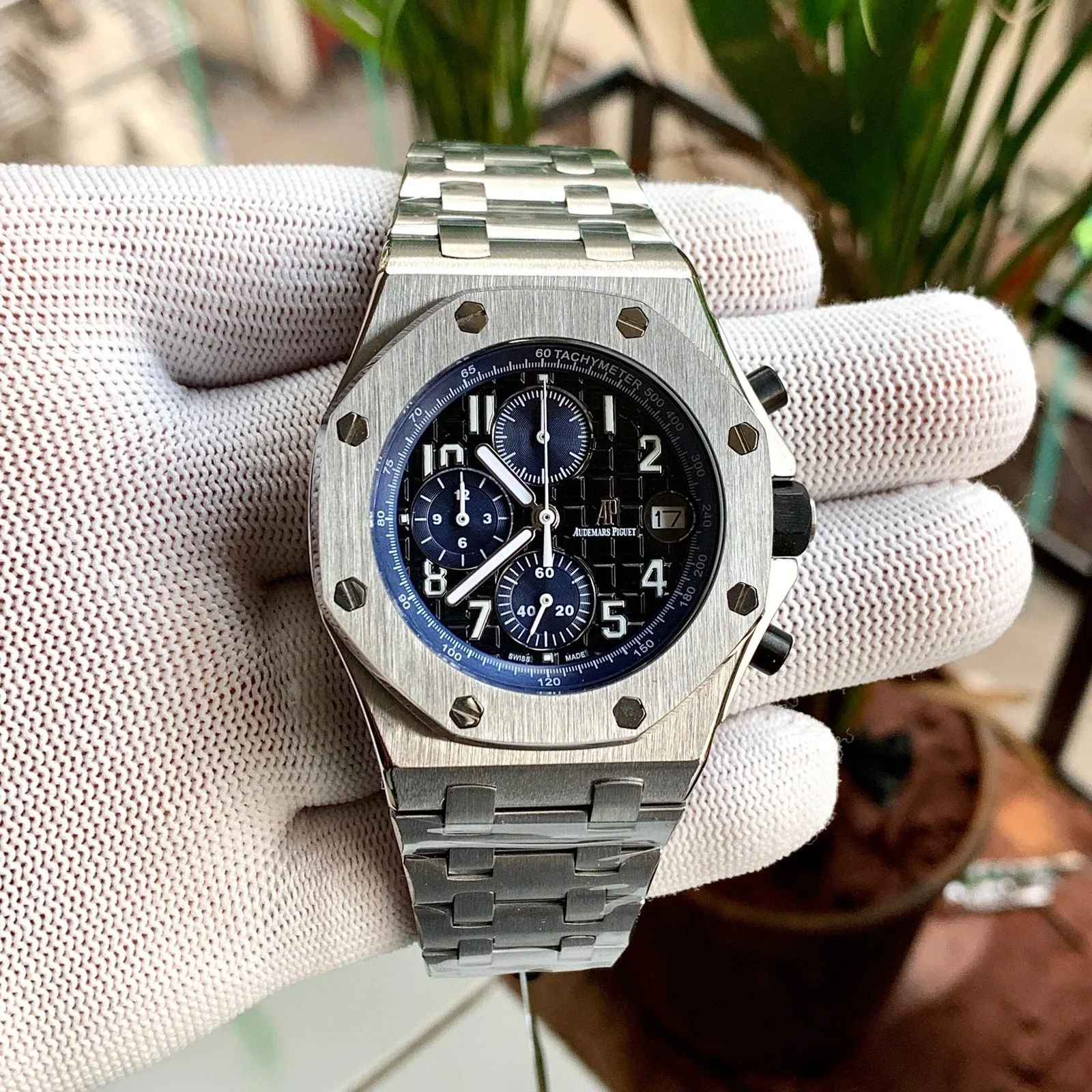 Audemars Piguet Royal Oak Offshore Diver Silver Blue