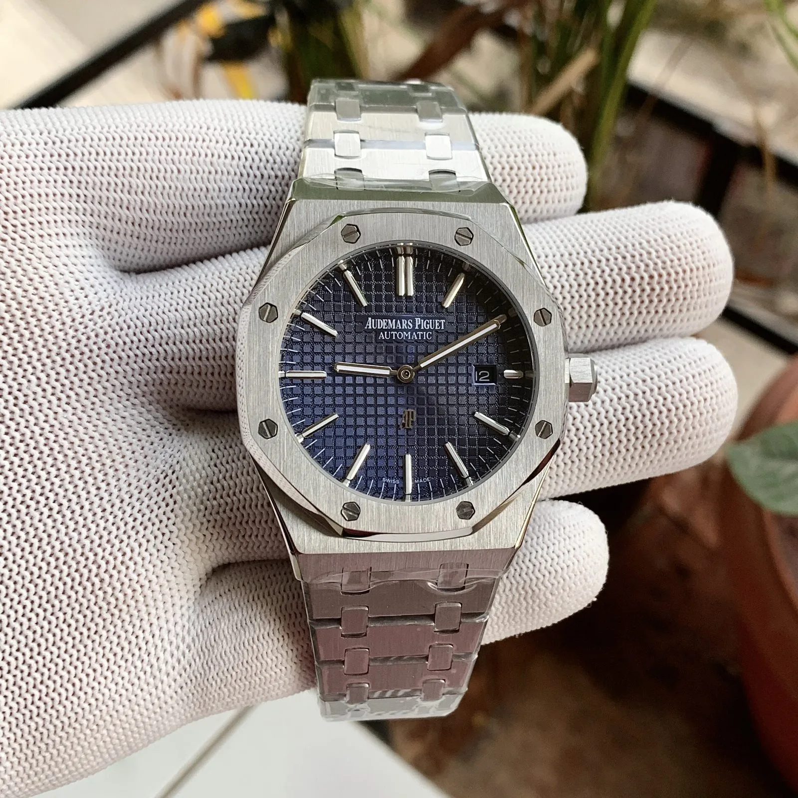 Audemars Piguet Royal Oak Sky Blue Dial Women