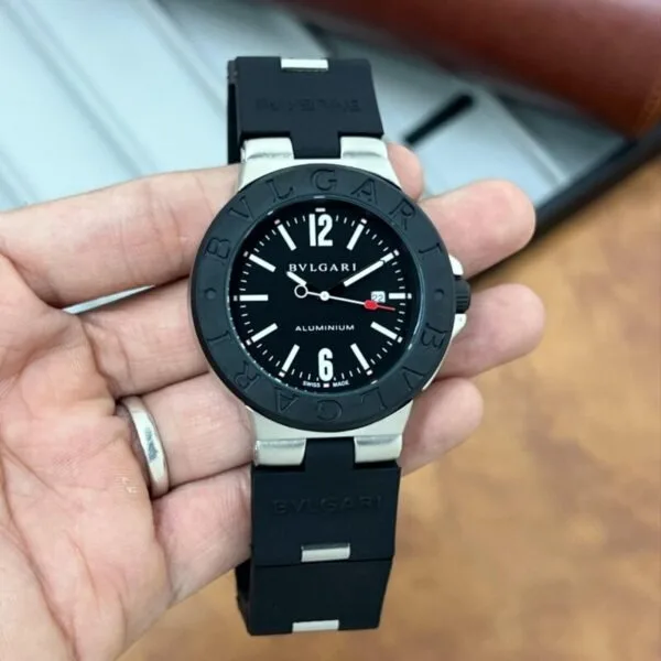Bvlgari Diagono Titanium Black Dial