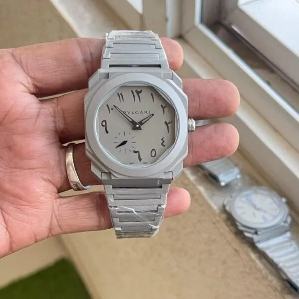 Bvlgari Octo Finissimo Tourbillon Grey Dial