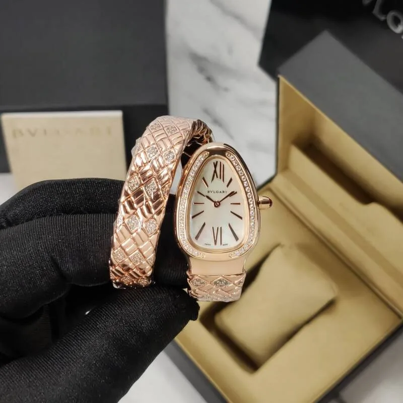 Bvlgari Serpenti Spiga Rose Gold 35mm
