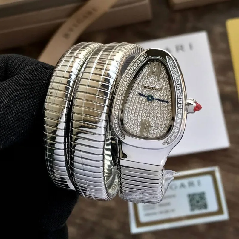 Bvlgari Serpenti Spiga Silver Dial 35mm