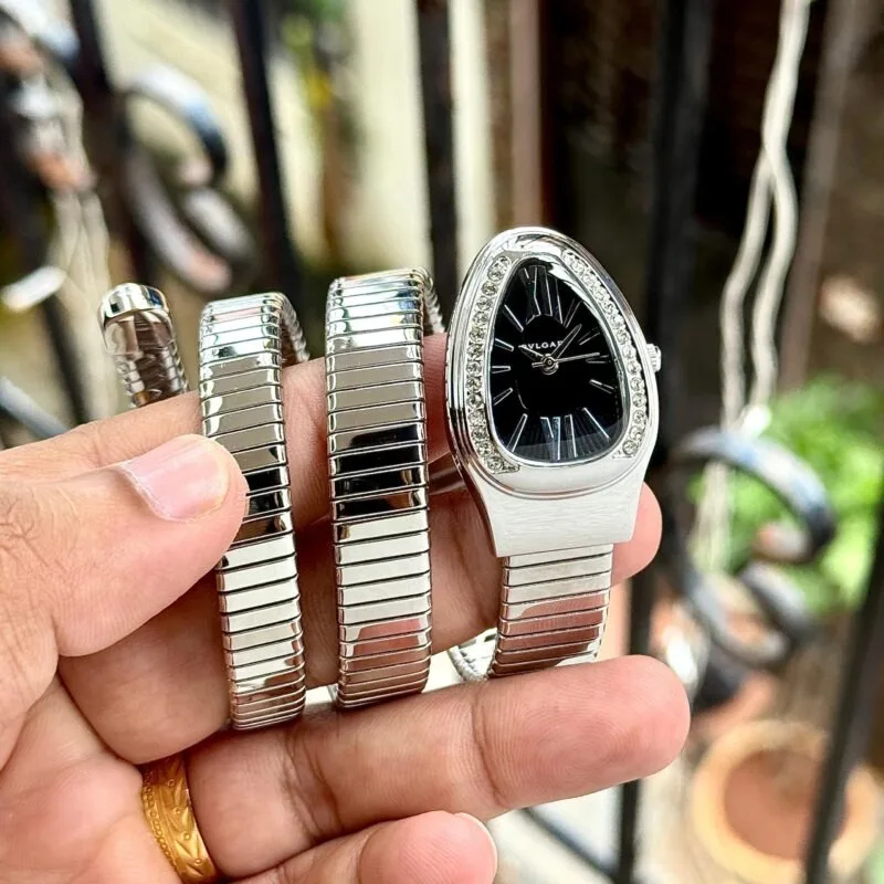 Bvlgari Serpenti Tubogas Black Dial 36mm