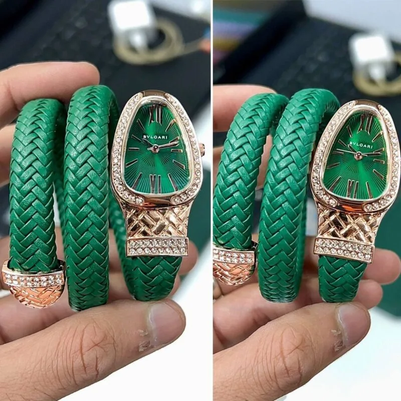 Bvlgari Serpenti Tubogas Emerald Green 35mm