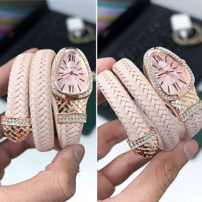 Bvlgari Serpenti Tubogas Rose Gold And Pink