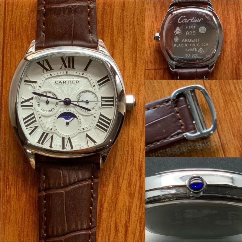 Cartier Diastar Square Dial Watch
