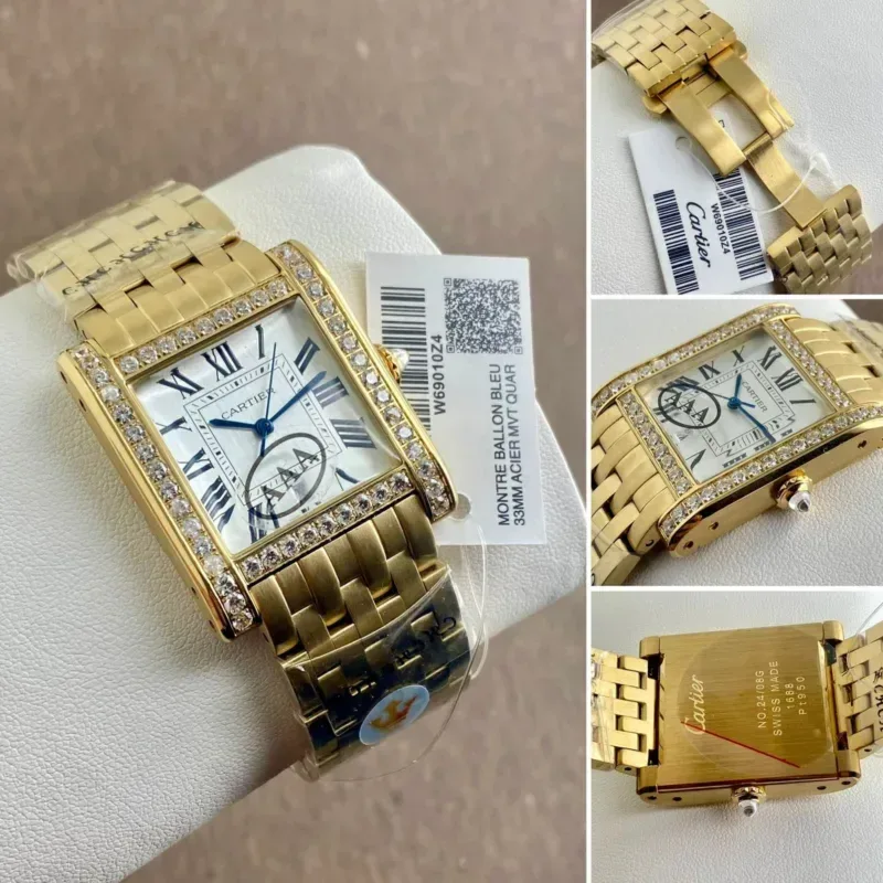 Cartier Golden W69010Z4 Watch