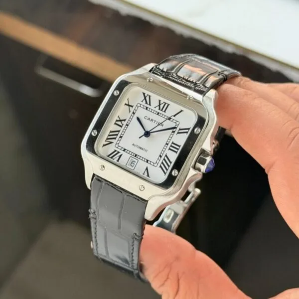 Cartier Santos Geometric Shape Watch