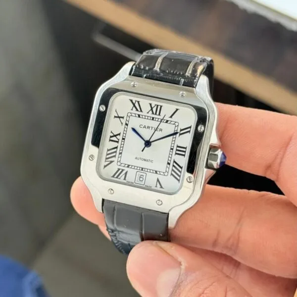 Cartier Santos Geometric Shape Watch
