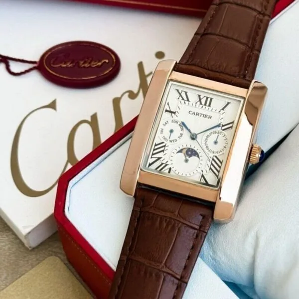 Cartier Square Chronograph Watch