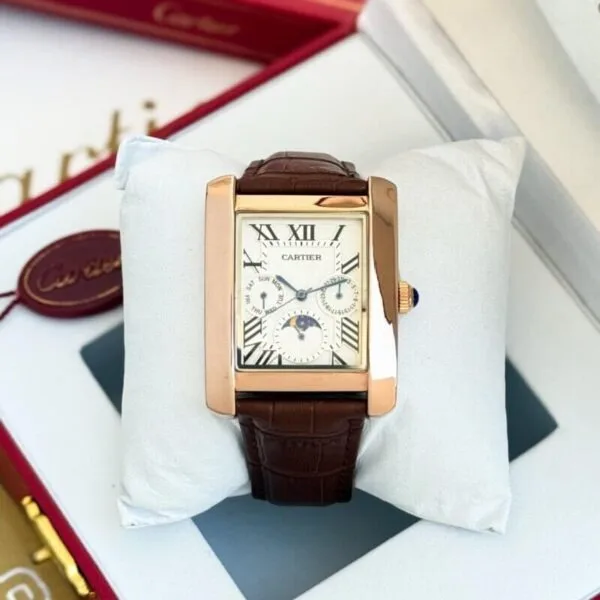 Cartier Square Chronograph Watch