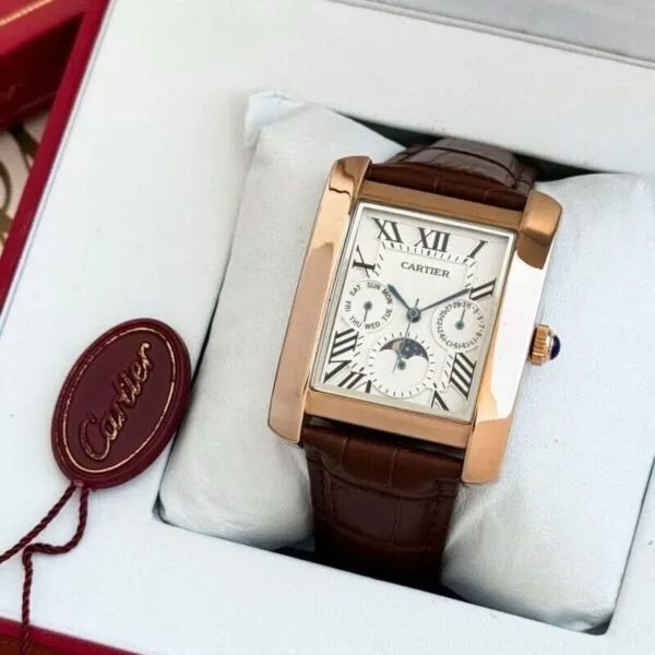 Cartier Square Chronograph Watch
