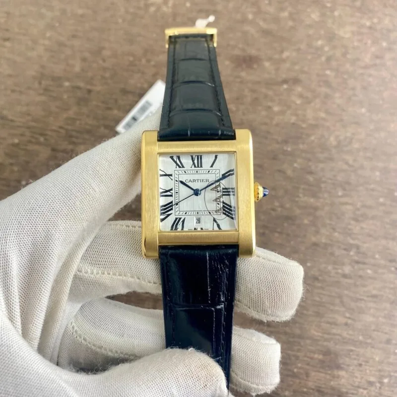 Cartier Square Quartz White Dial Watch