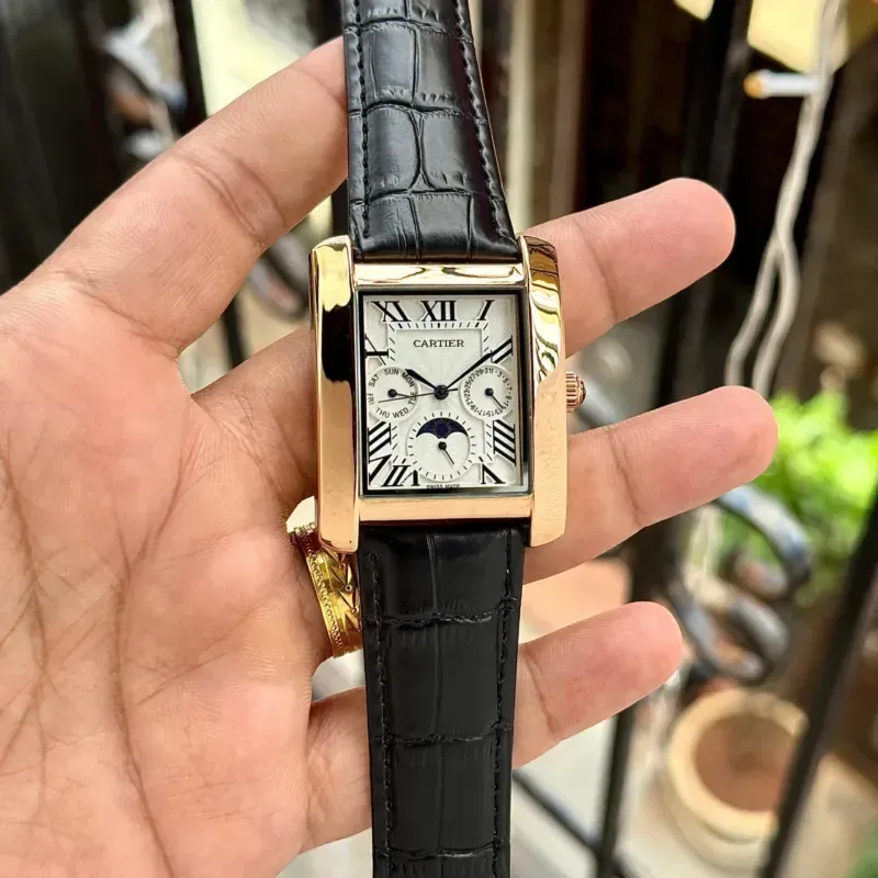 Cartier Tank Moonphase Watch