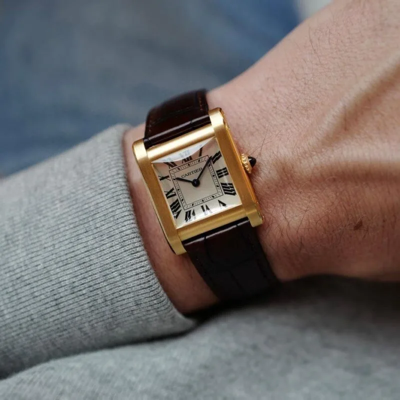 Cartier Tank Normale Rose Gold Watch