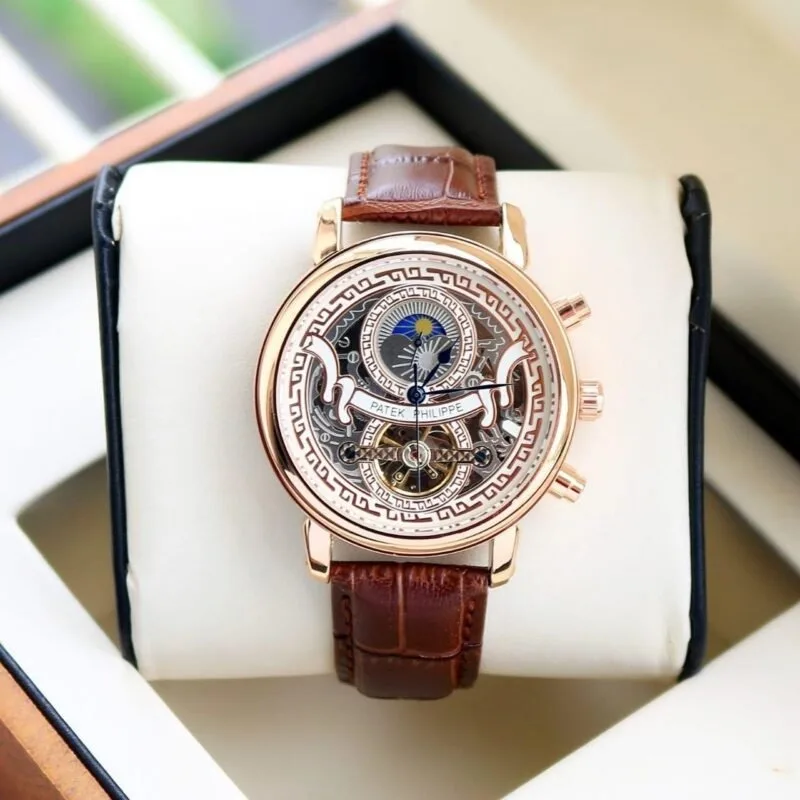 Cartier Tourbillon Moon Phase First Copy Watch