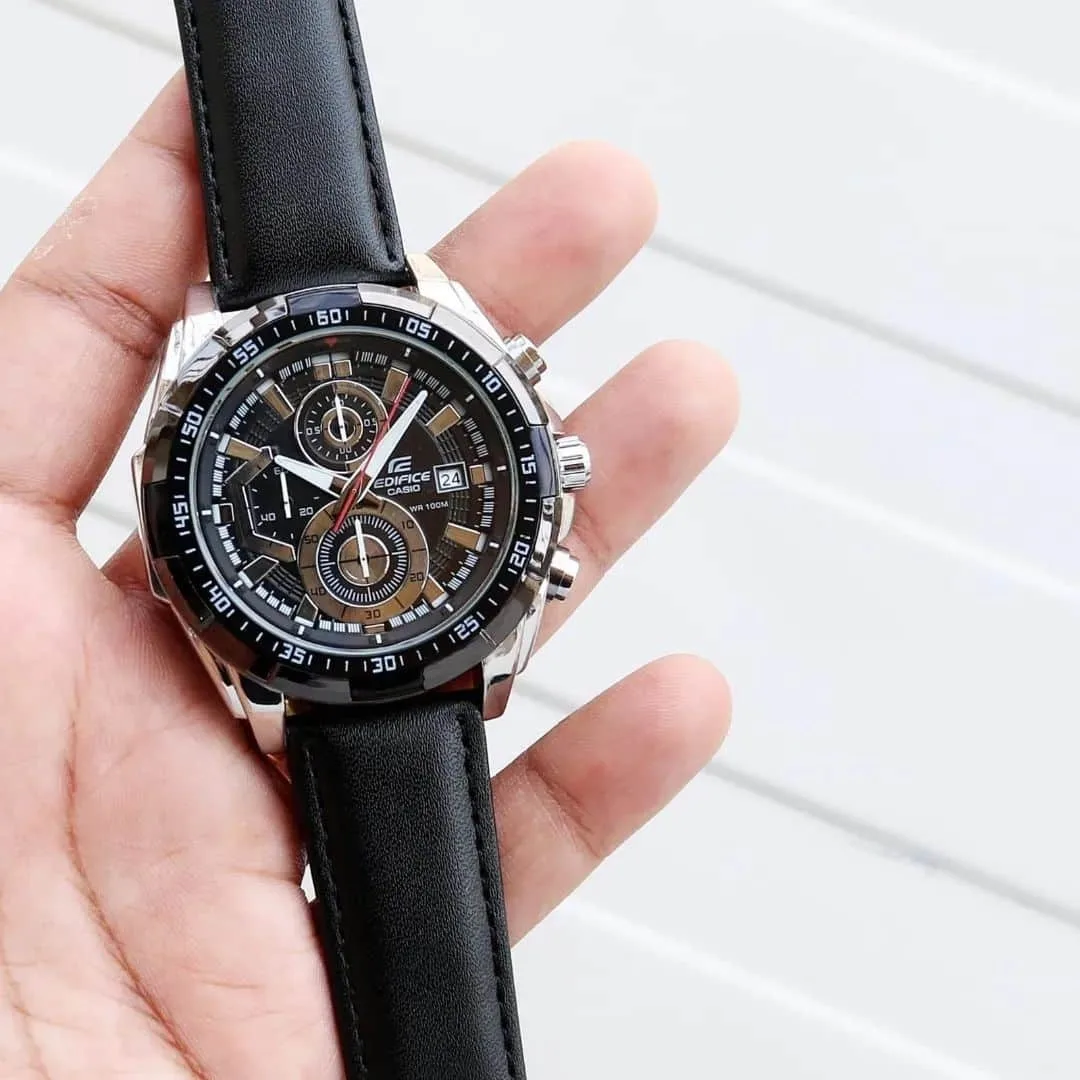 Casio Edifice EFR 558BK Chronograph