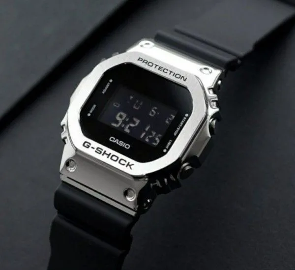 Casio G-Shock DW-5600BB Metal Body Watch