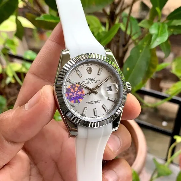 DateJust 41mm White Dial Automatic Rolex