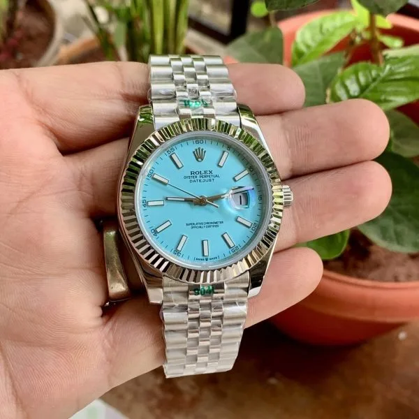 DateJust Tiffany Dial Semi ETA 41mm Rolex