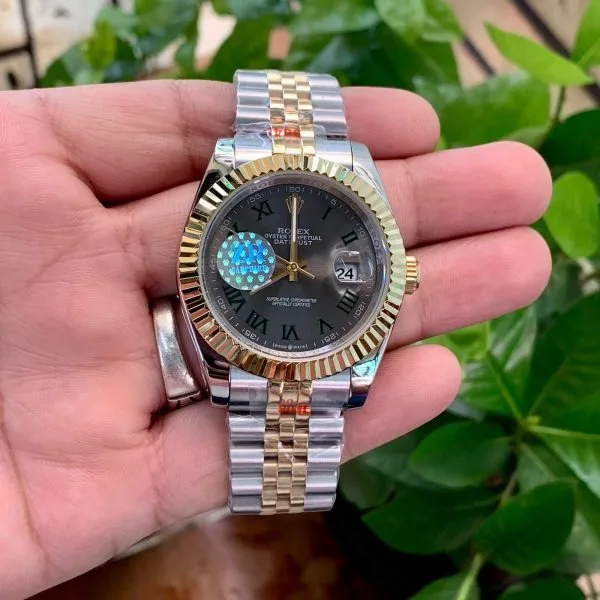 Datejust Two-Tone Silver Jubilee Rolex