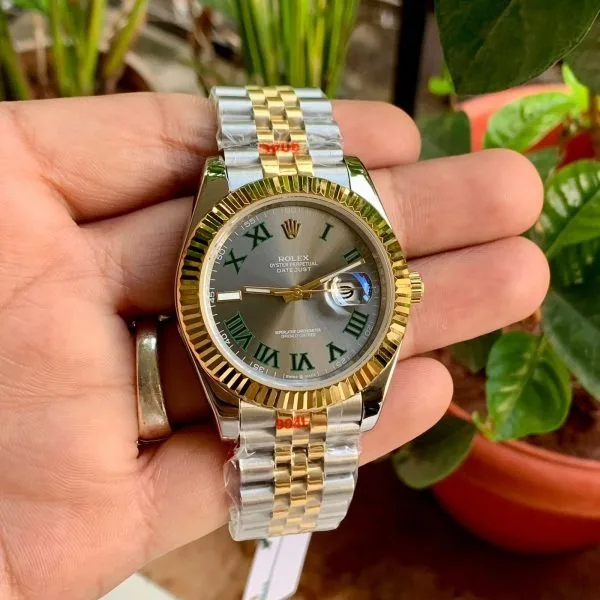 Datejust Wimbledon Roman Dial 41mm Rolex