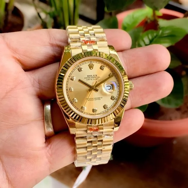 DateJust Yellow Gold 41MM Semi ETA Rolex