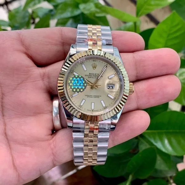 DateJust Yellow Two-Tone Timepiece Rolex