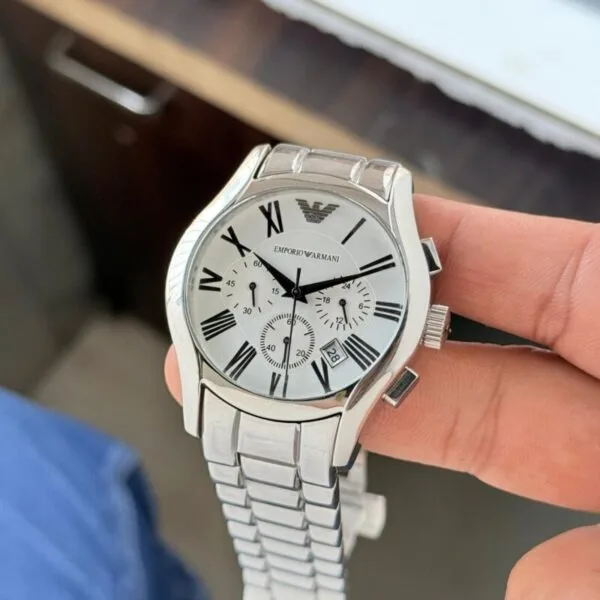 Emporio Armani AR0673 White Dial