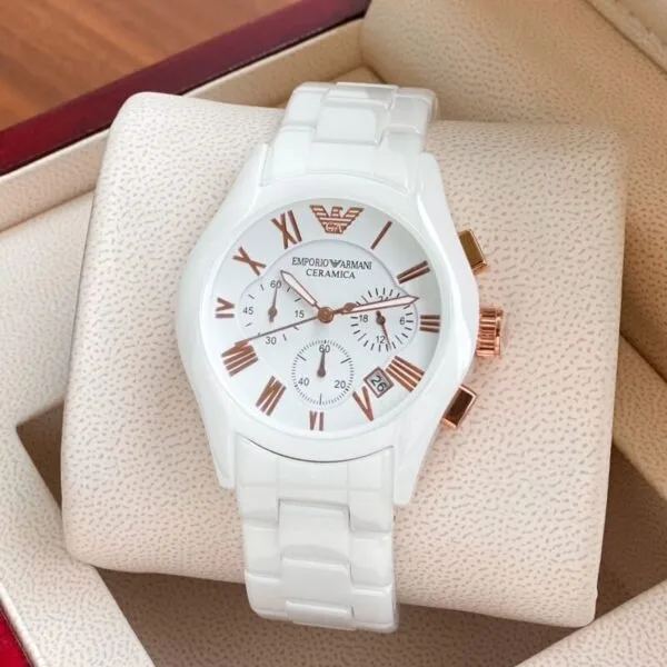 Emporio Armani Ar1416 Ceramica White