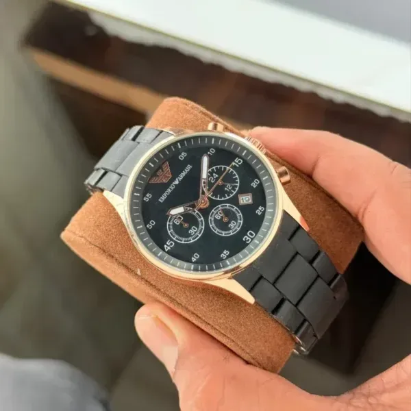 Emporio Armani Ar5905 Black Dial