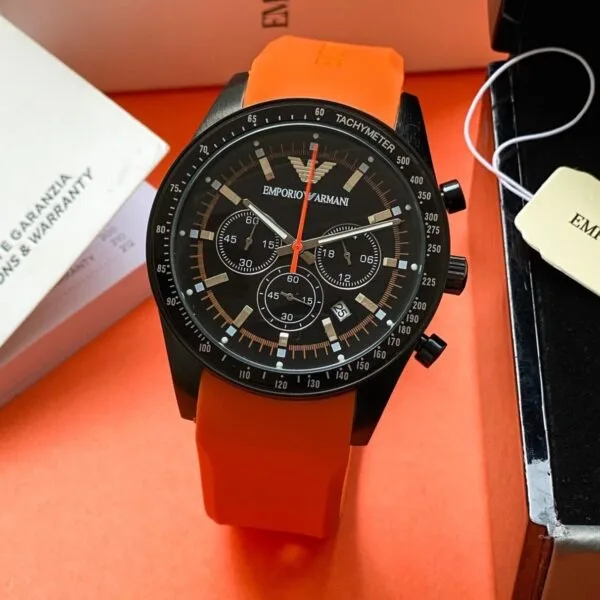 Emporio Armani AR5987 Black Dial