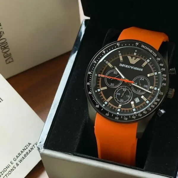 Emporio Armani AR5987 Black Dial