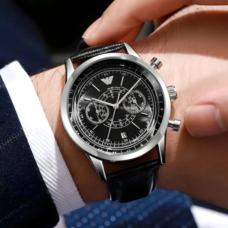 Emporio Armani Chronograph Black