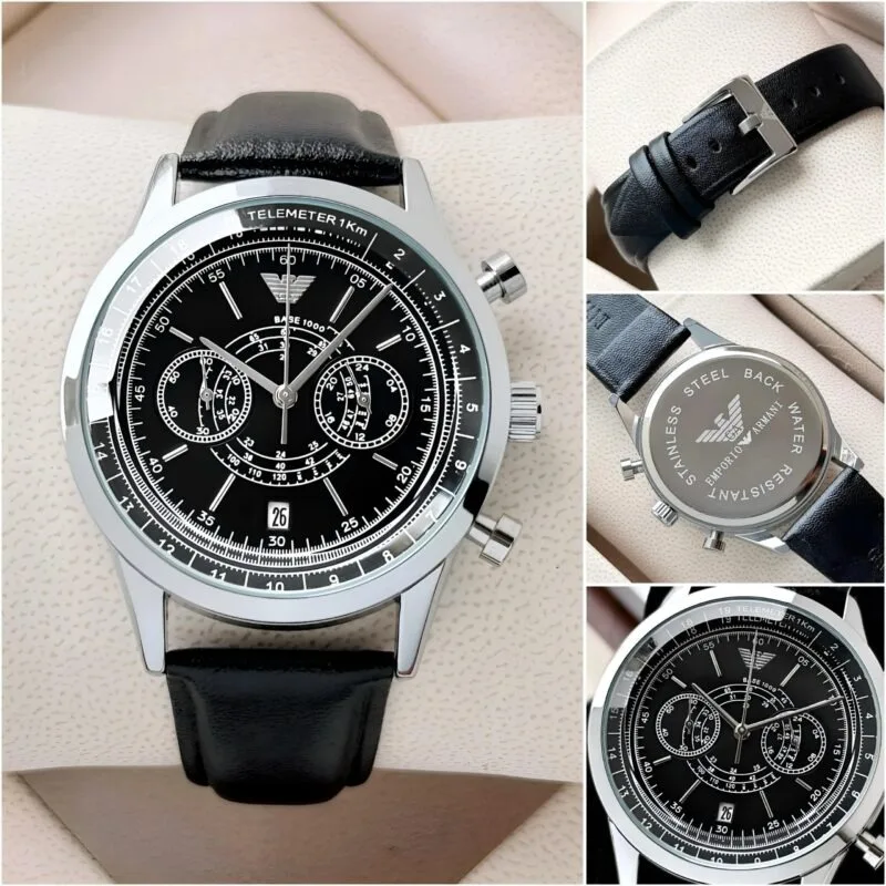 Emporio Armani Chronograph Black