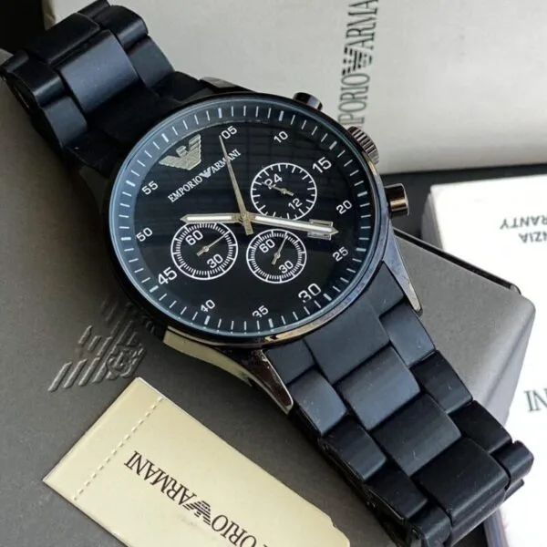 Emporio Armani Chronograph Full Black