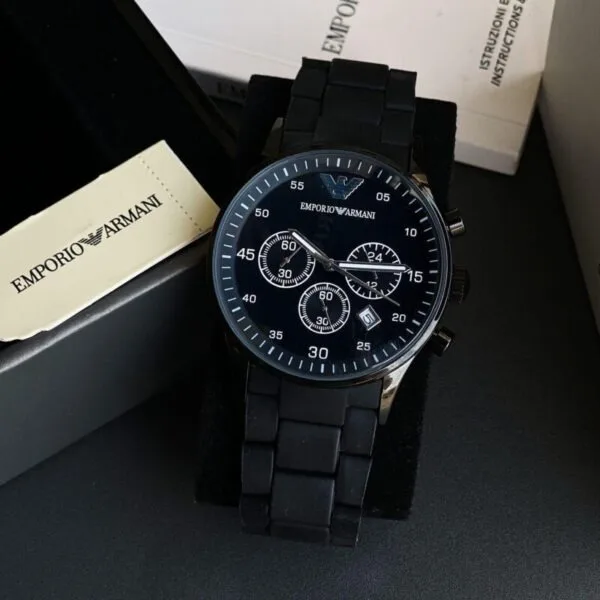 Emporio Armani Chronograph Full Black