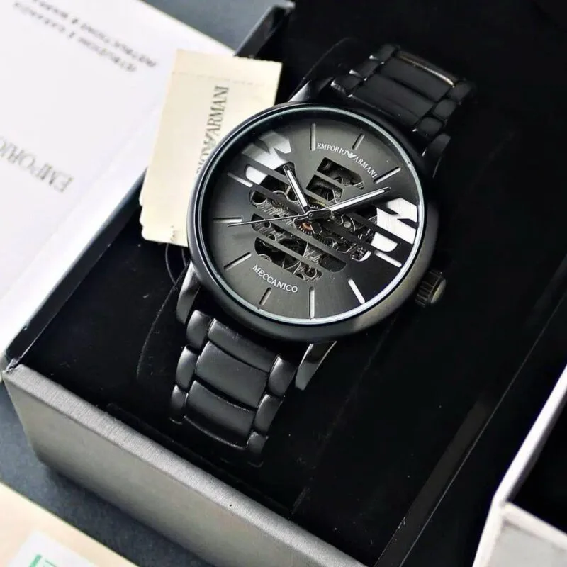 Emporio Armani Meccanico AR60032 Black
