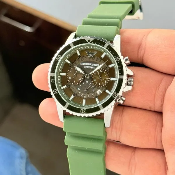 Emporio Armani Modern Solid Chronograph