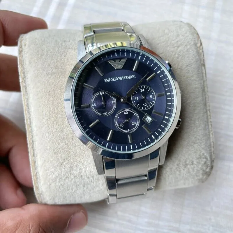 Emporio Armani Renato Blue Dial