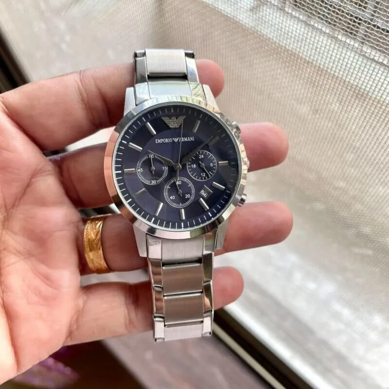 Emporio Armani Renato Blue Dial
