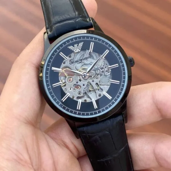 Emporio Armani Skeleton Full Black
