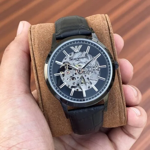 Emporio Armani Skeleton Full Black